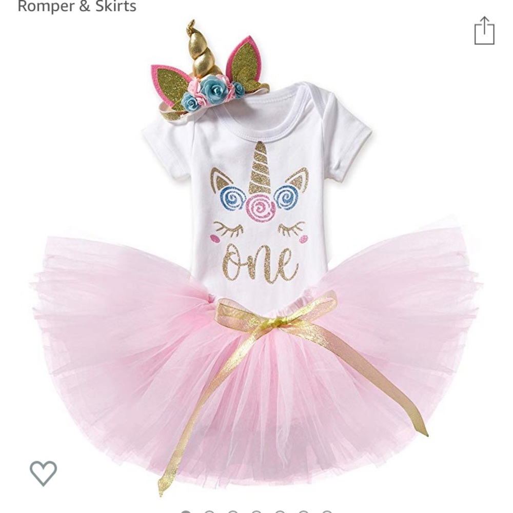 One year old Unicorn 🦄 outfit